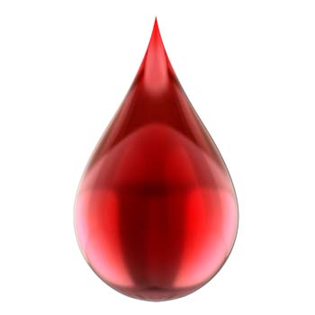 Drop of Blood - Depicting Blood Alcohol Content/Concentration Testing