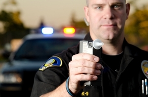 Breathalyzer test by Police